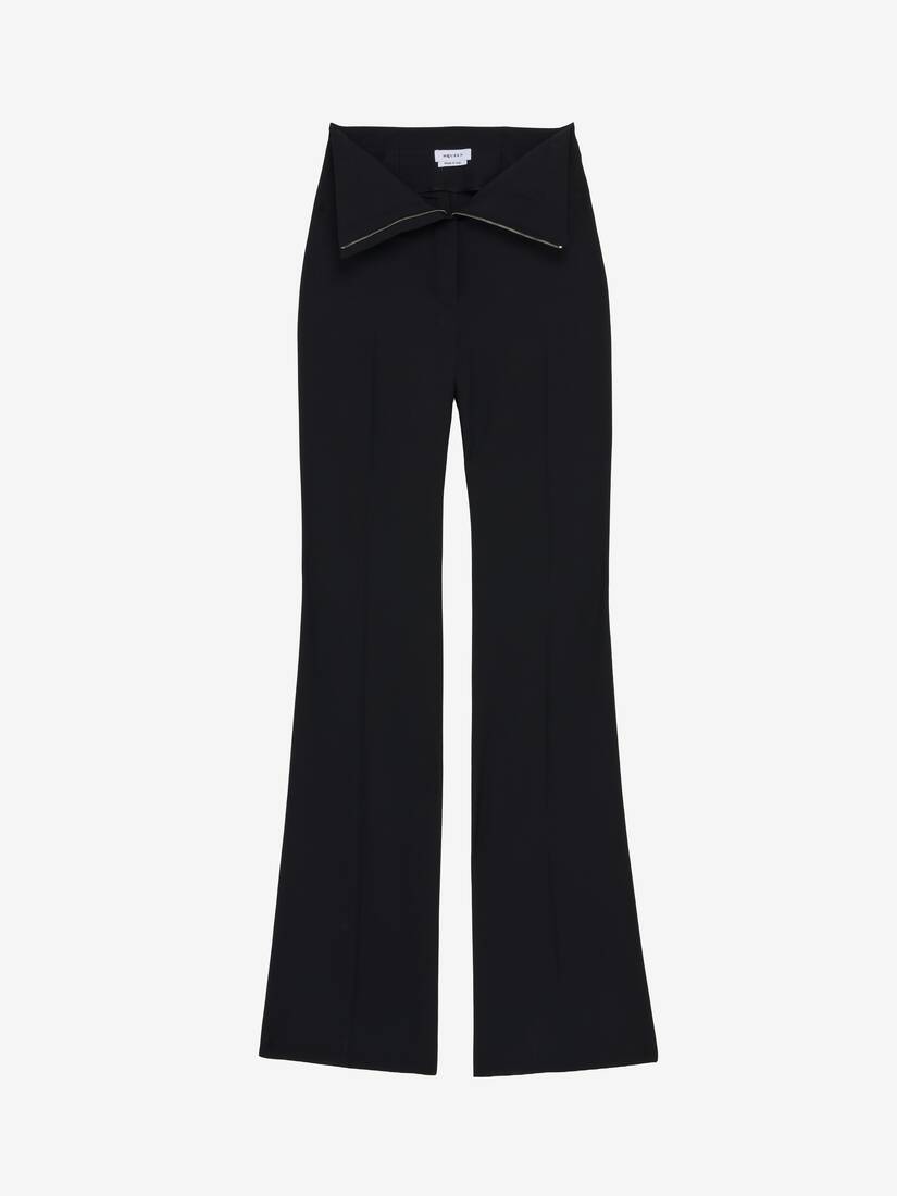 Alexander McQueen 翻腰设计长裤