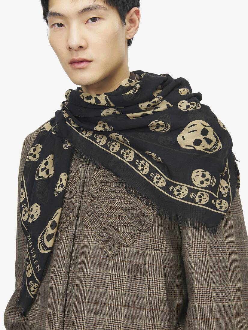 Alexander McQueen 经典Skull围巾