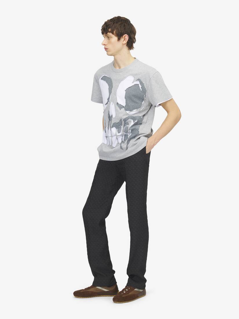 Alexander McQueen Skull贴花T恤