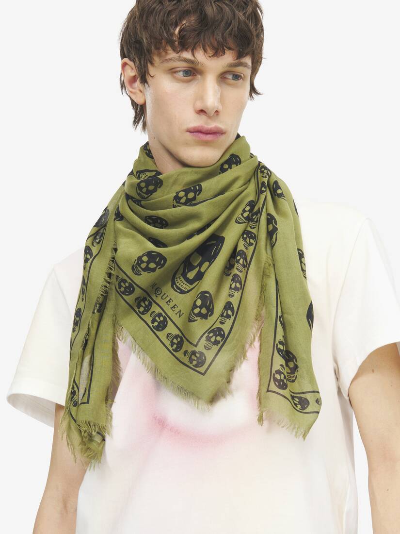 Alexander McQueen 经典Skull围巾