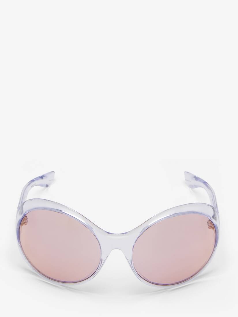 Alexander McQueen Kate圆框太阳眼镜