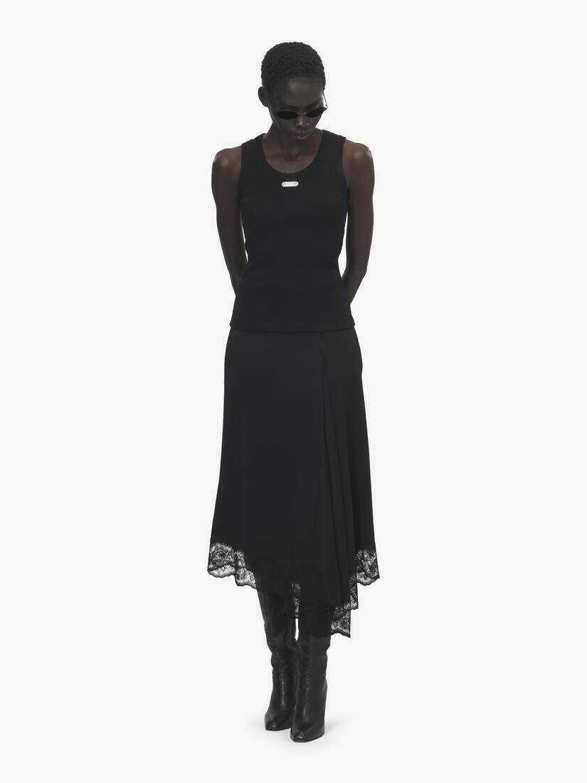 Alexander McQueen McQueen铭牌背心