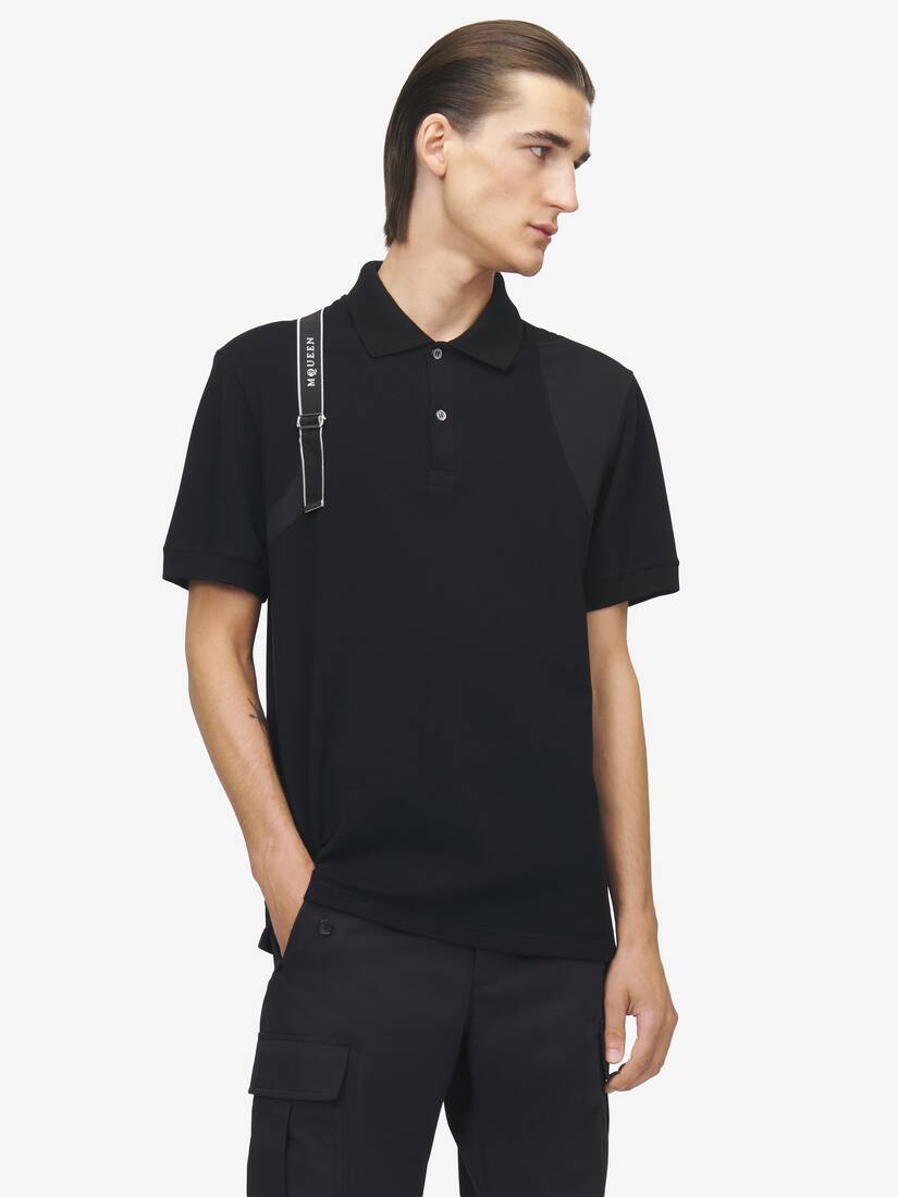 Alexander McQueen 背带Polo衫