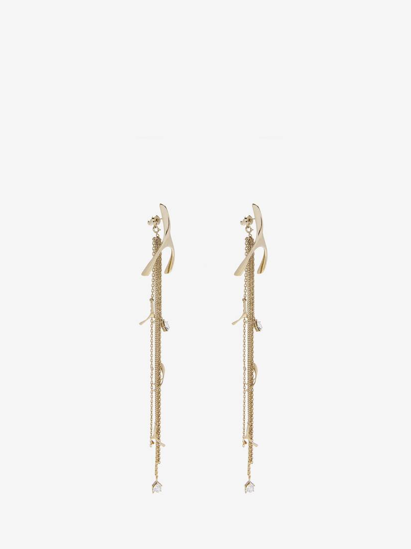 Alexander McQueen 如愿骨耳环