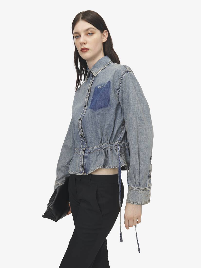 Alexander McQueen 青年布衬衫式夹克