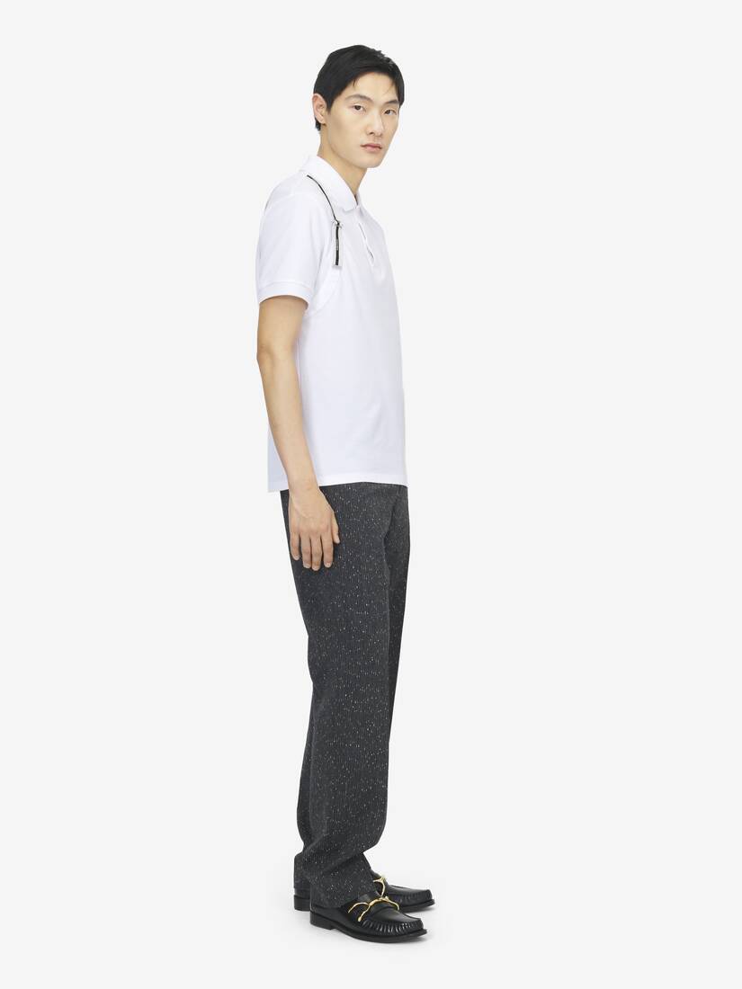 Alexander McQueen 背带Polo衫