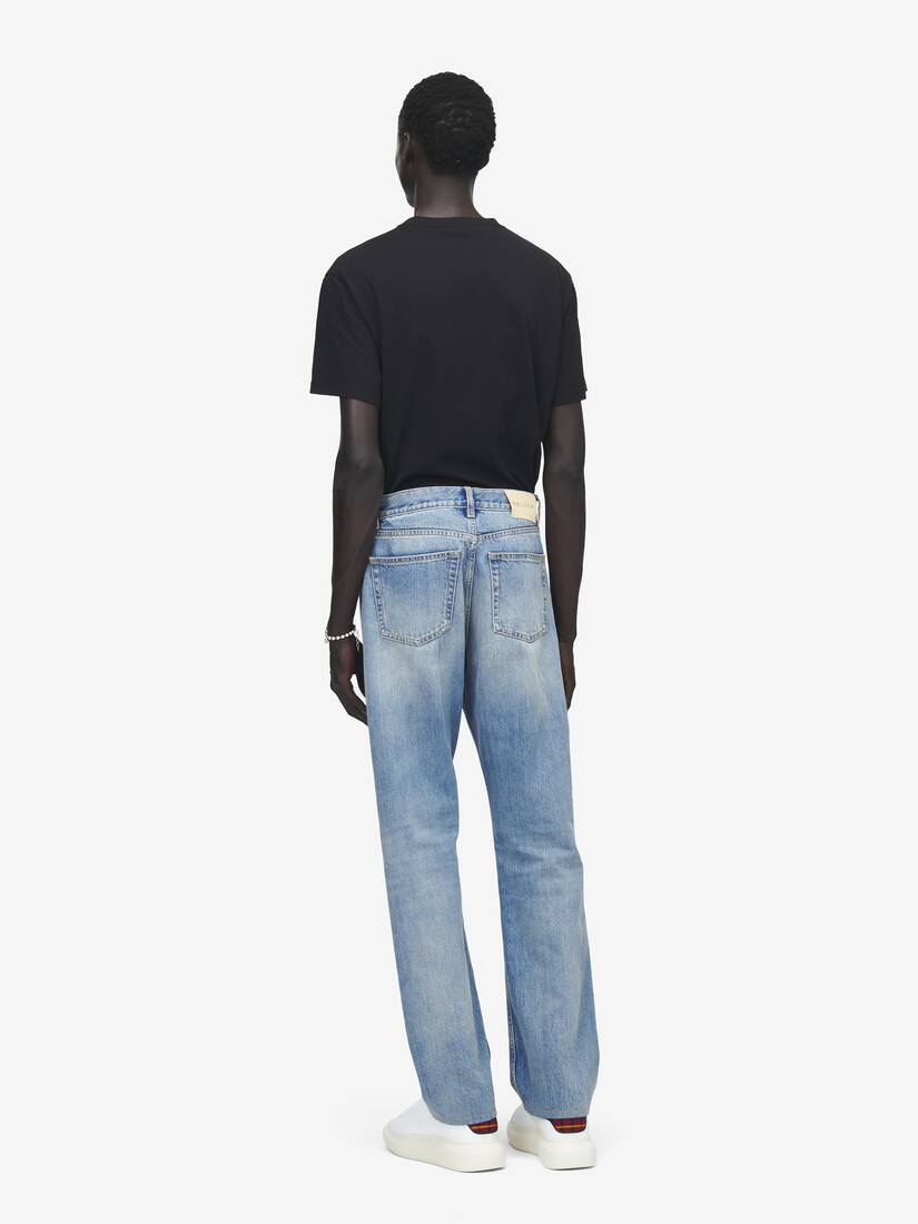 Alexander McQueen 直筒牛仔裤