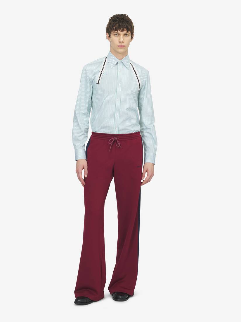Alexander McQueen McQueen标志背带衬衫