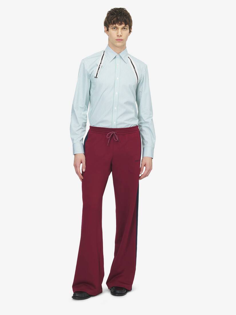 Alexander McQueen McQueen标志背带衬衫