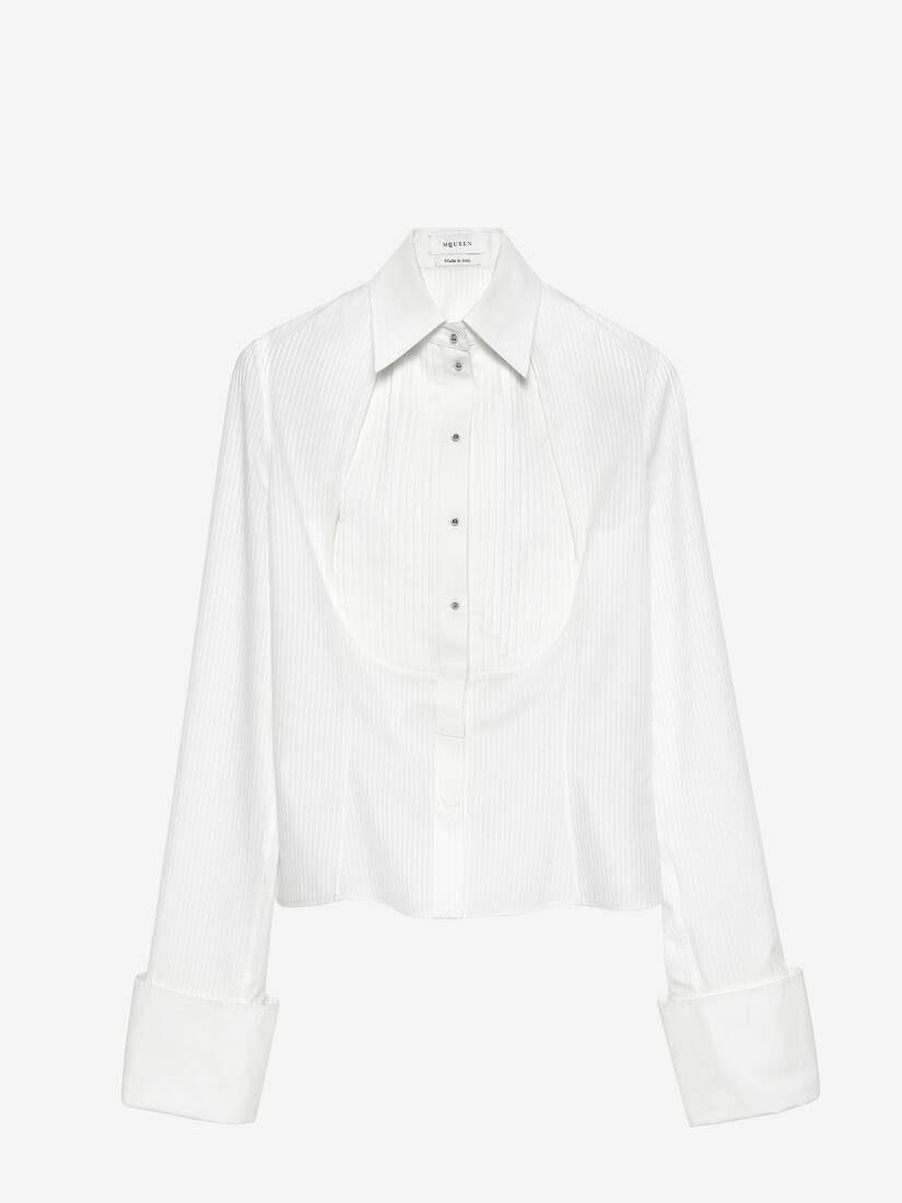 Alexander McQueen 塔士多条纹衬衫
