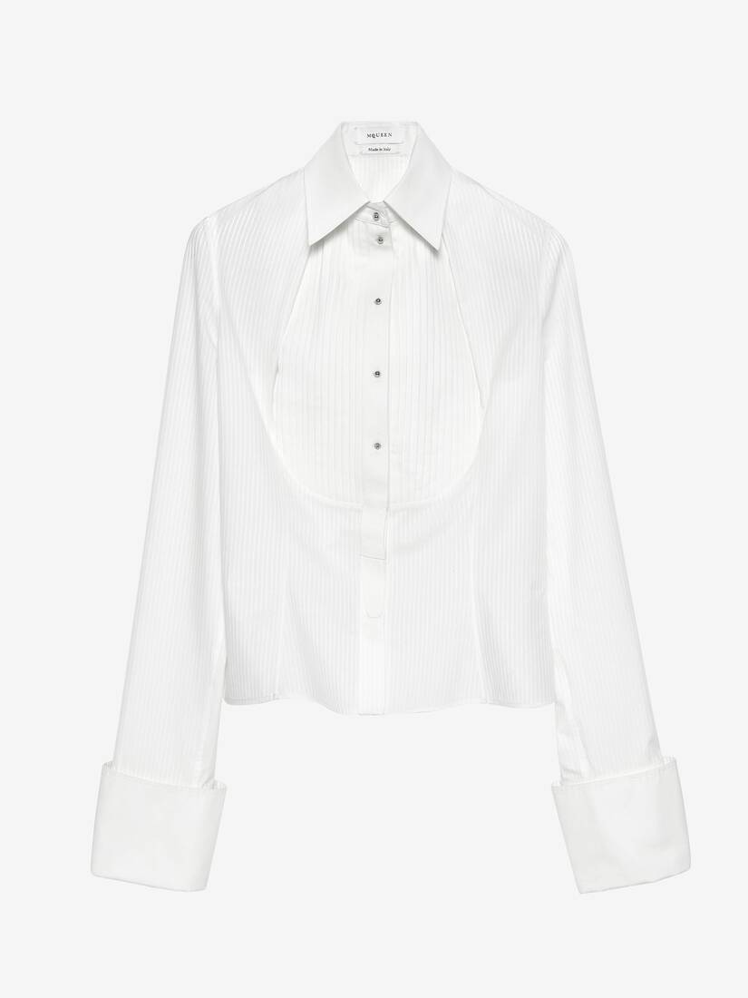 Alexander McQueen 塔士多条纹衬衫