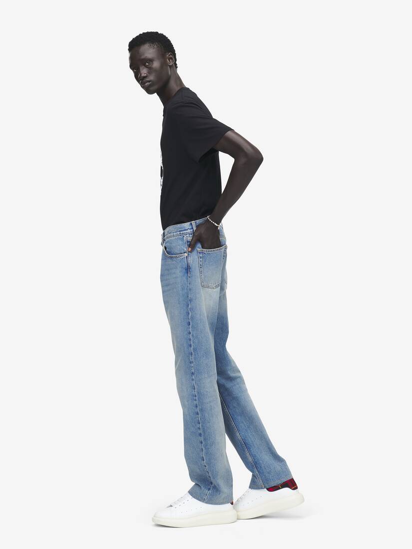 Alexander McQueen 直筒牛仔裤