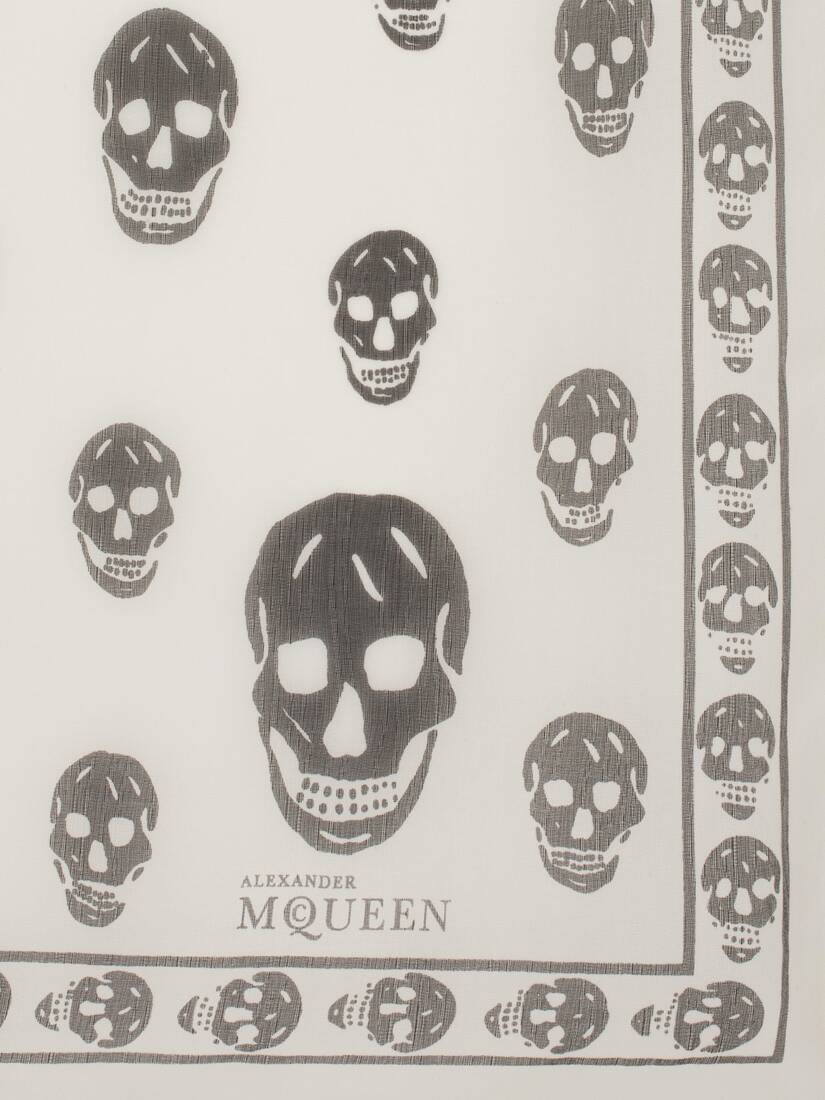 Alexander McQueen 经典骷髅围巾
