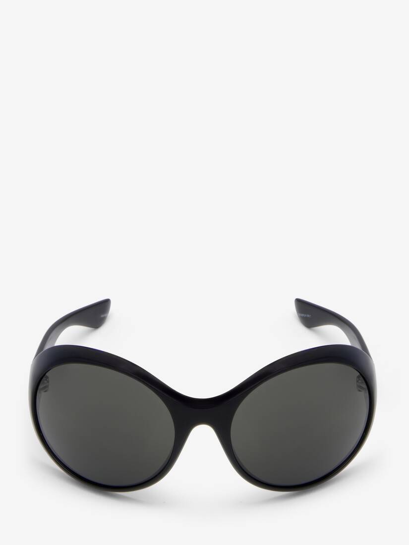 Alexander McQueen Kate圆框太阳眼镜