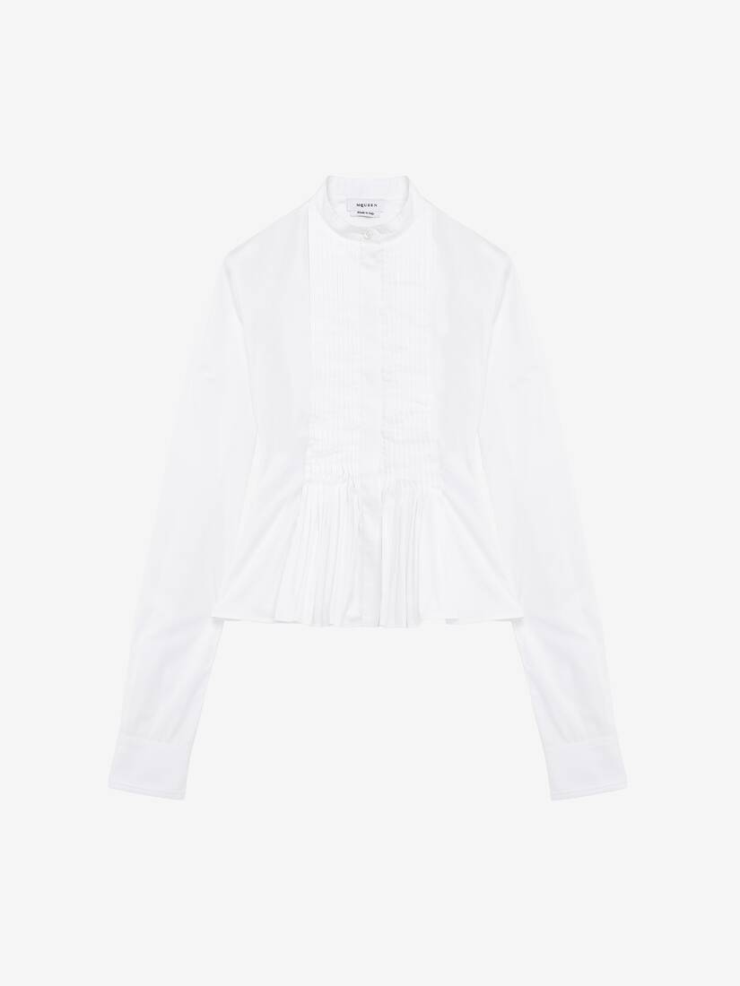 Alexander McQueen 腰饰裙摆衬衫