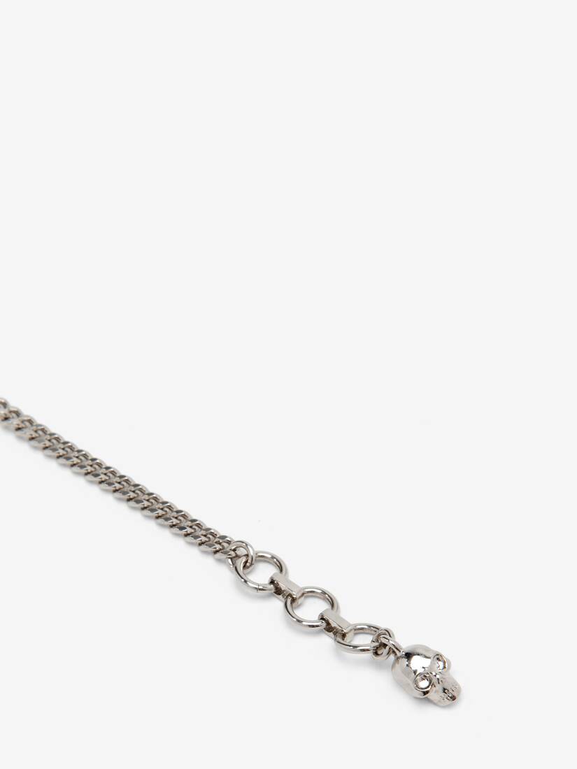 Alexander McQueen Twin Skull手链