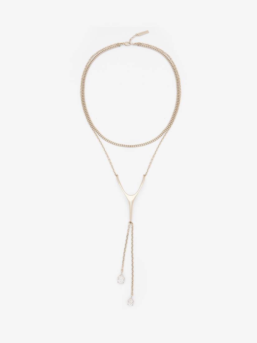 Alexander McQueen 如愿骨项链