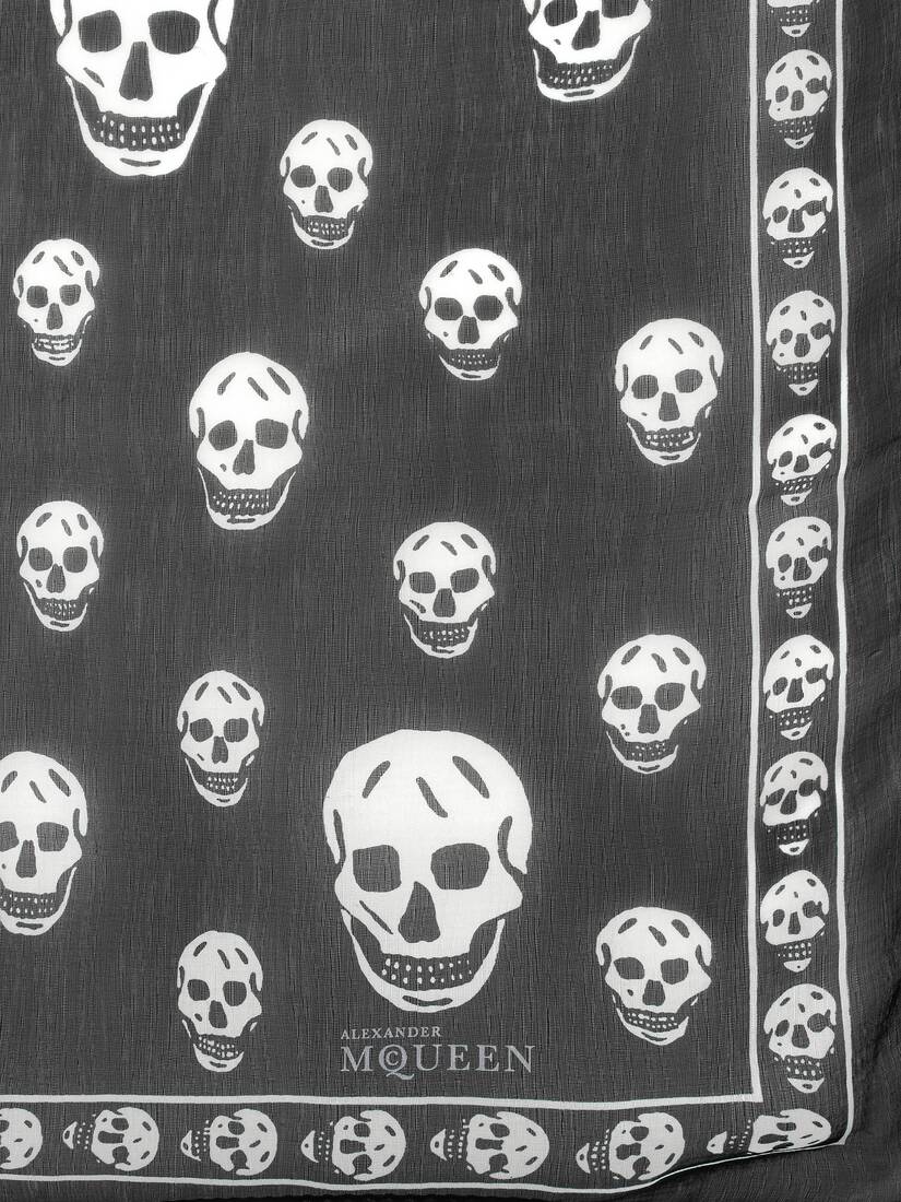 Alexander McQueen 经典骷髅围巾