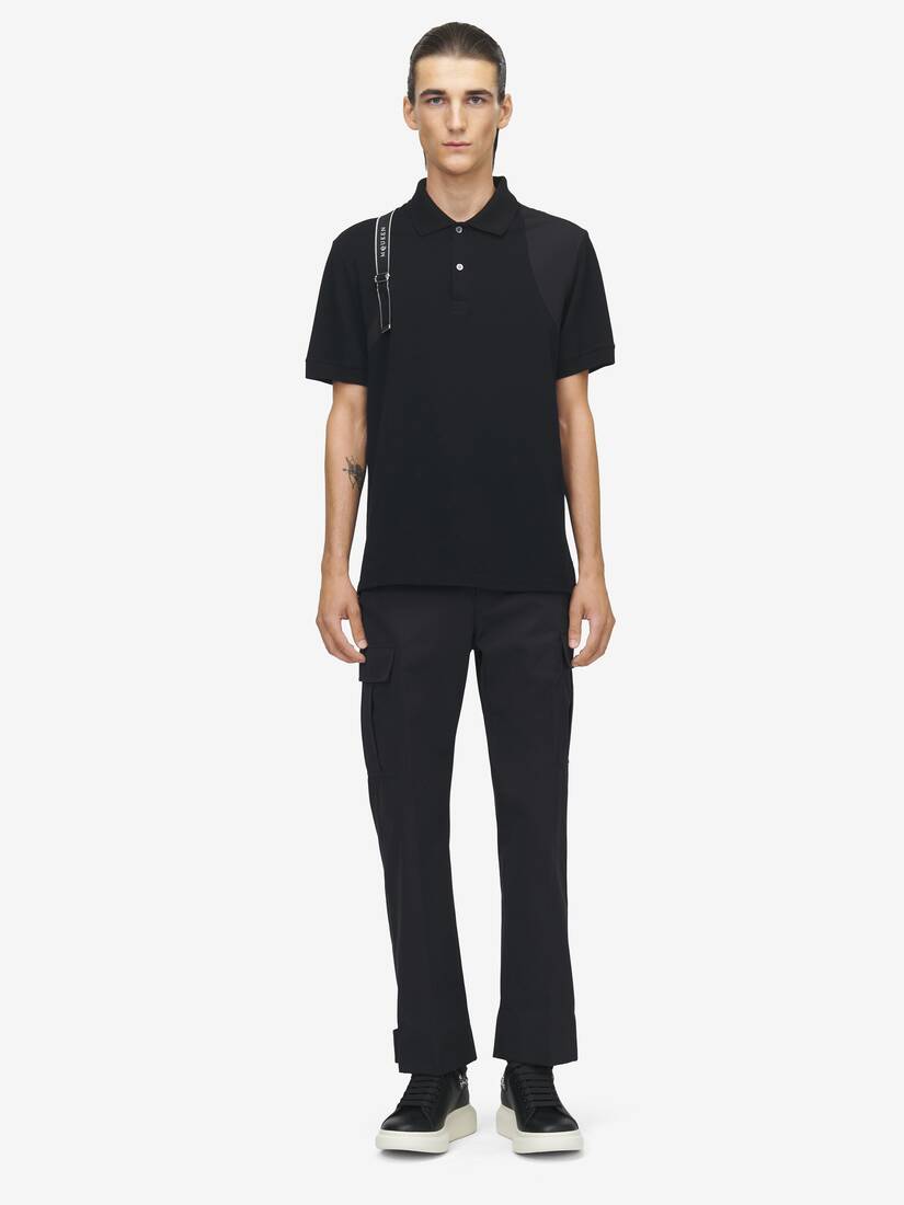Alexander McQueen 背带Polo衫