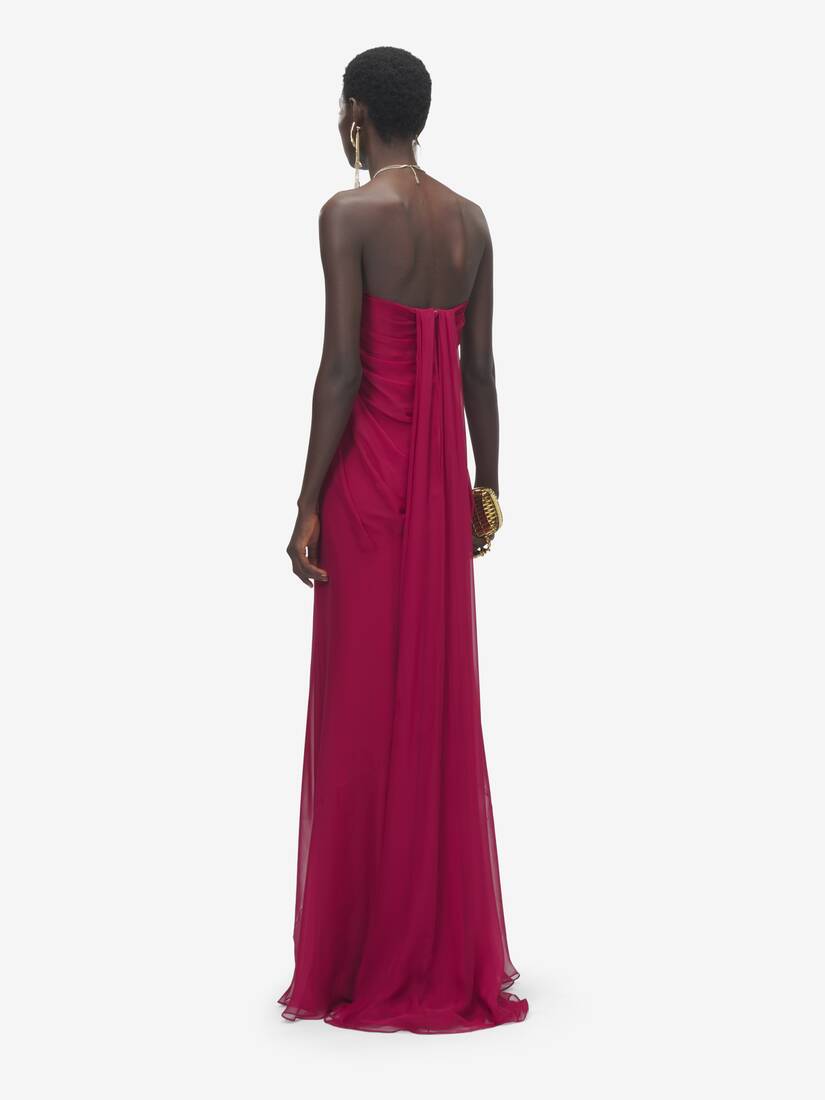Alexander McQueen 紧身胸衣晚宴连衣裙