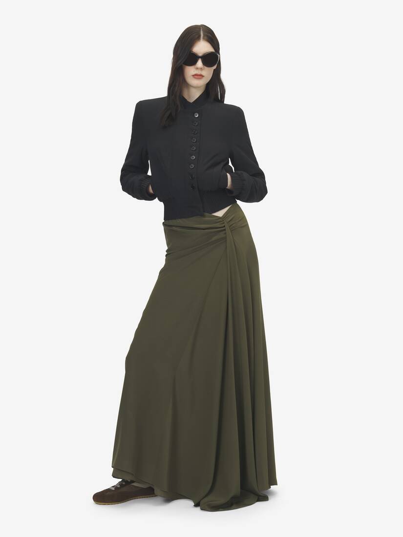 Alexander McQueen 桑蚕丝飞行员夹克