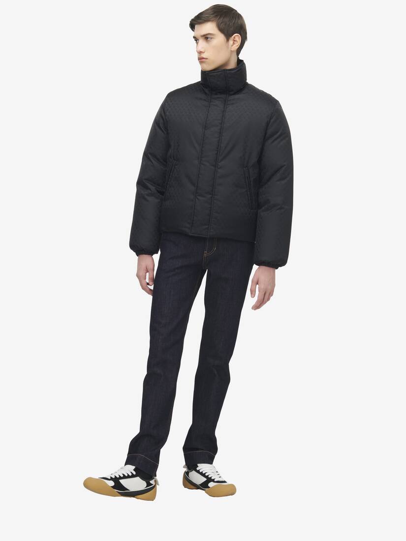 Alexander McQueen Skull提花夹克外套