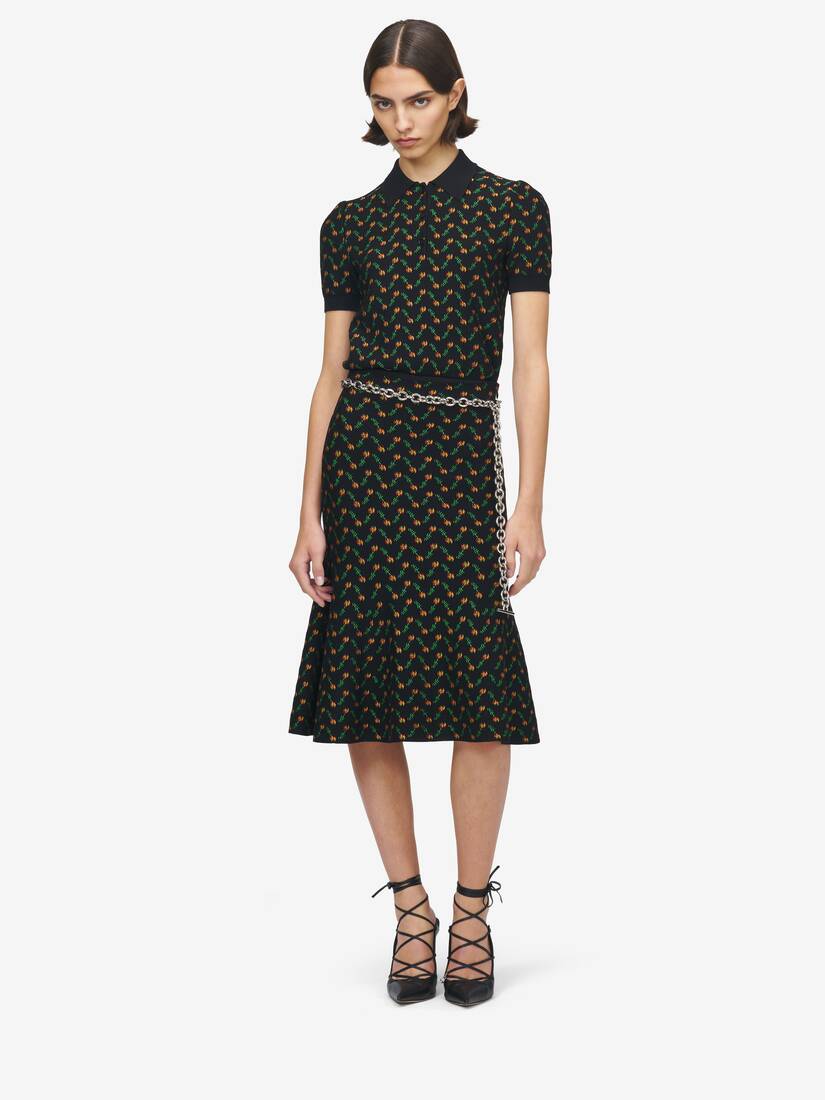 Alexander McQueen T-Bar链条腰带