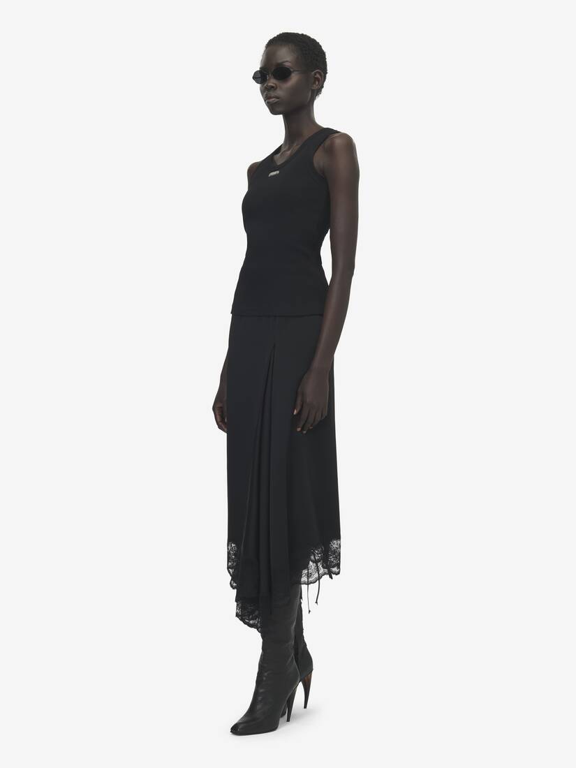 Alexander McQueen McQueen铭牌背心