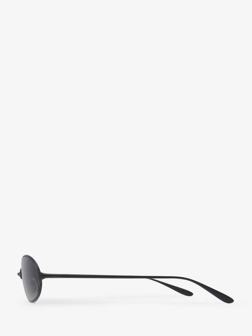Alexander McQueen Neo椭圆框太阳眼镜