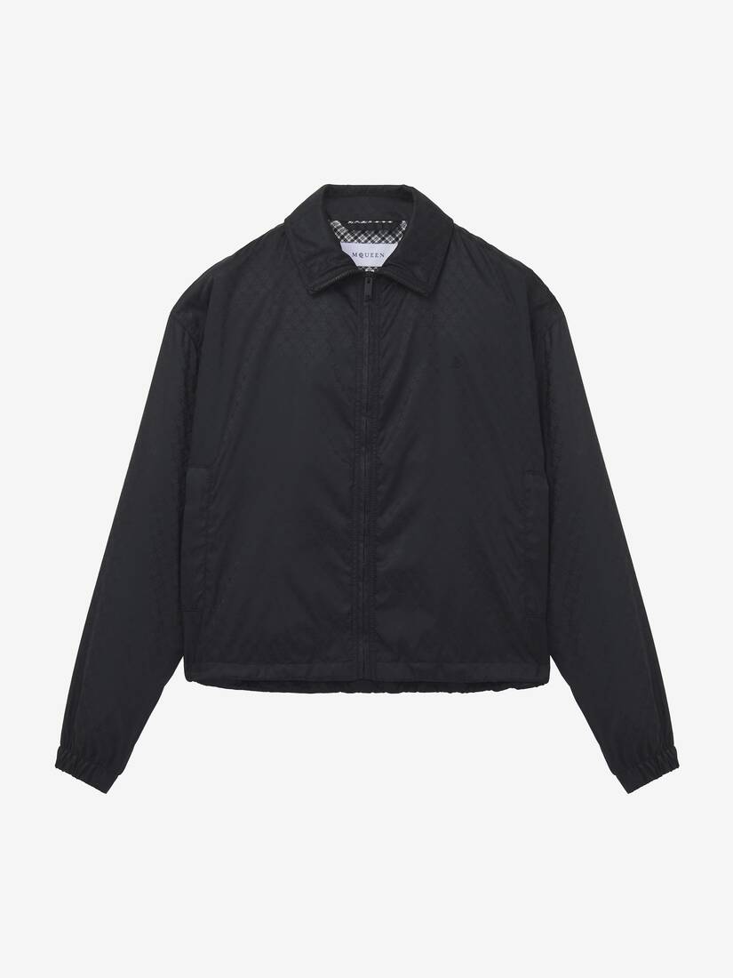 Alexander McQueen Skull提花夹克