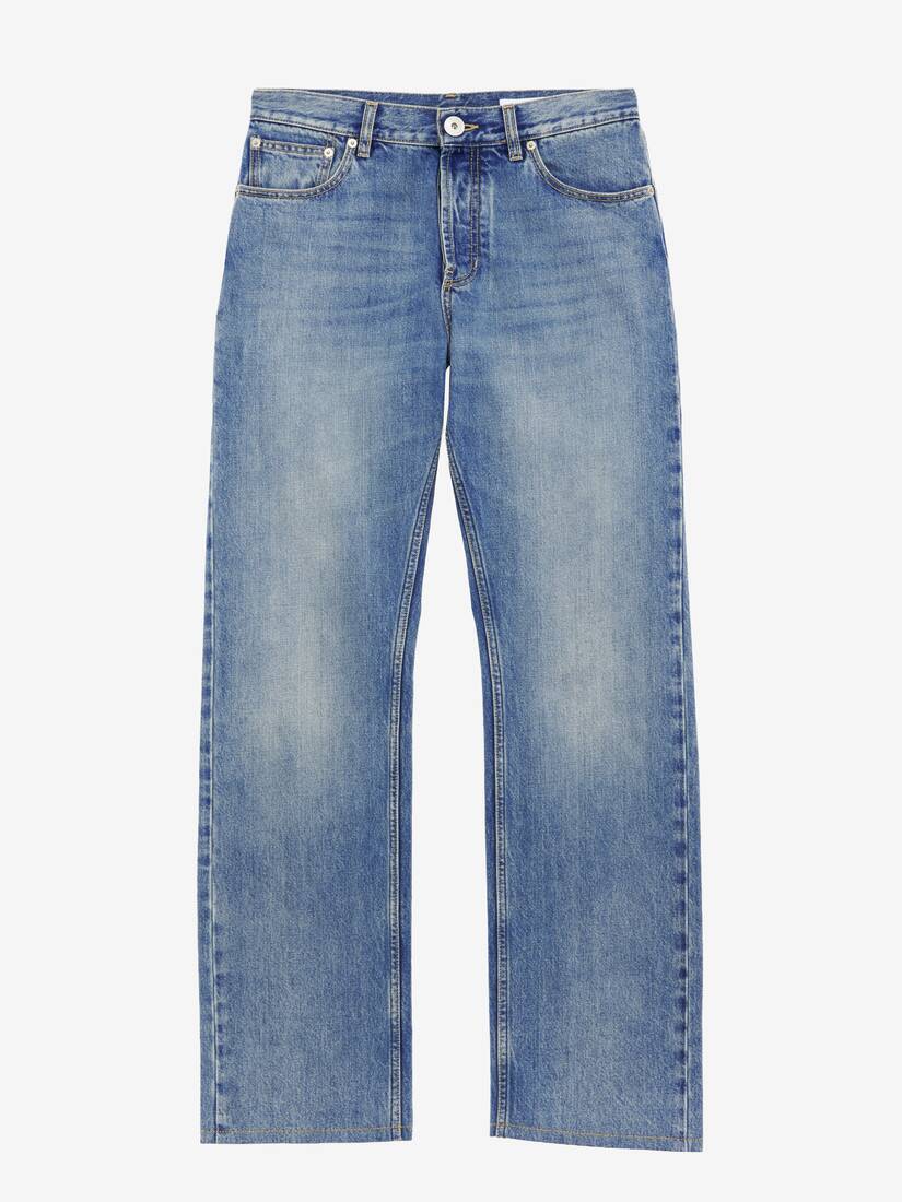 Alexander McQueen 直筒牛仔裤