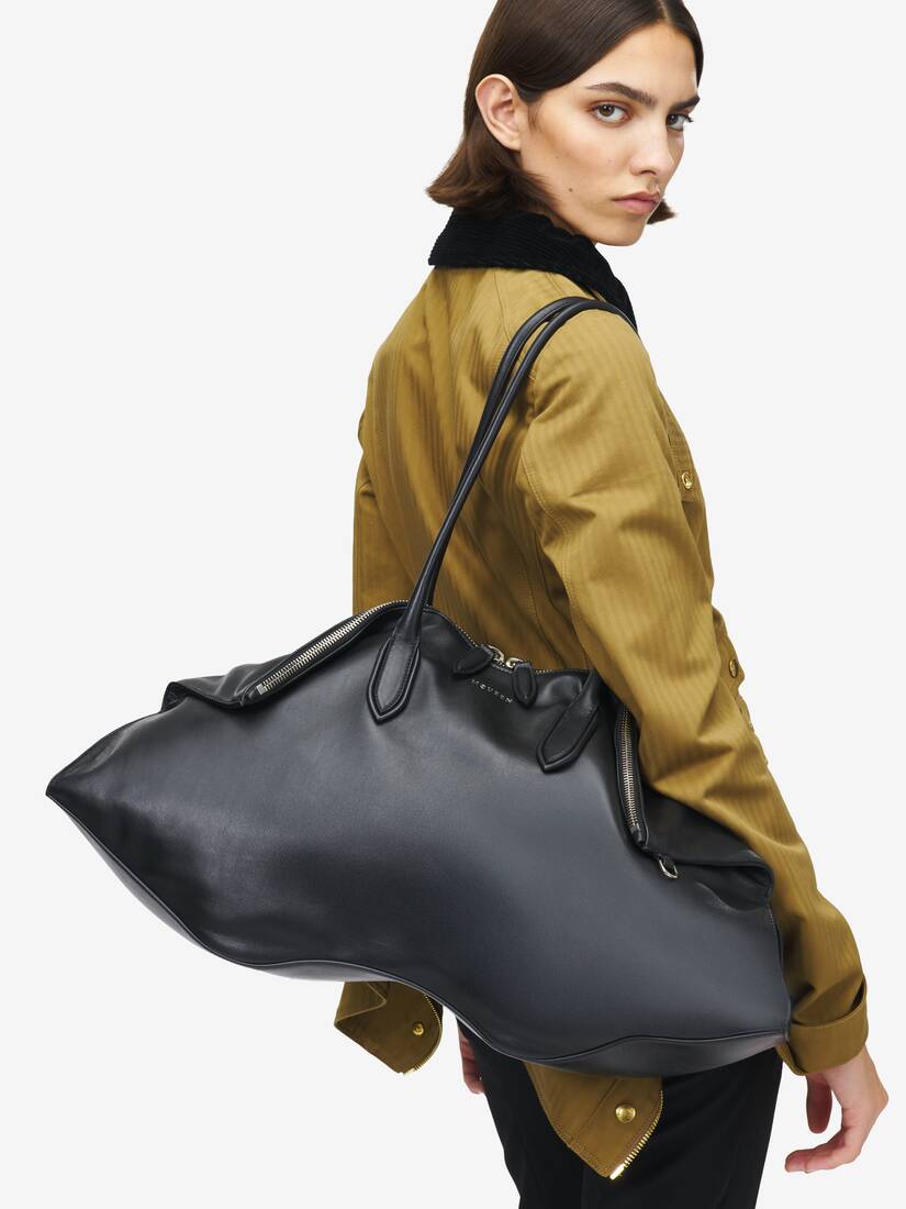 Alexander McQueen 超大号Manta手袋