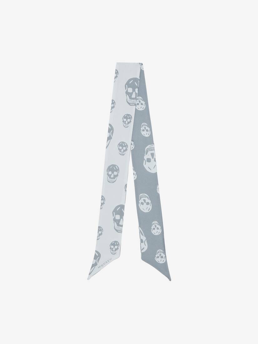 Alexander McQueen 丝带Skull围巾