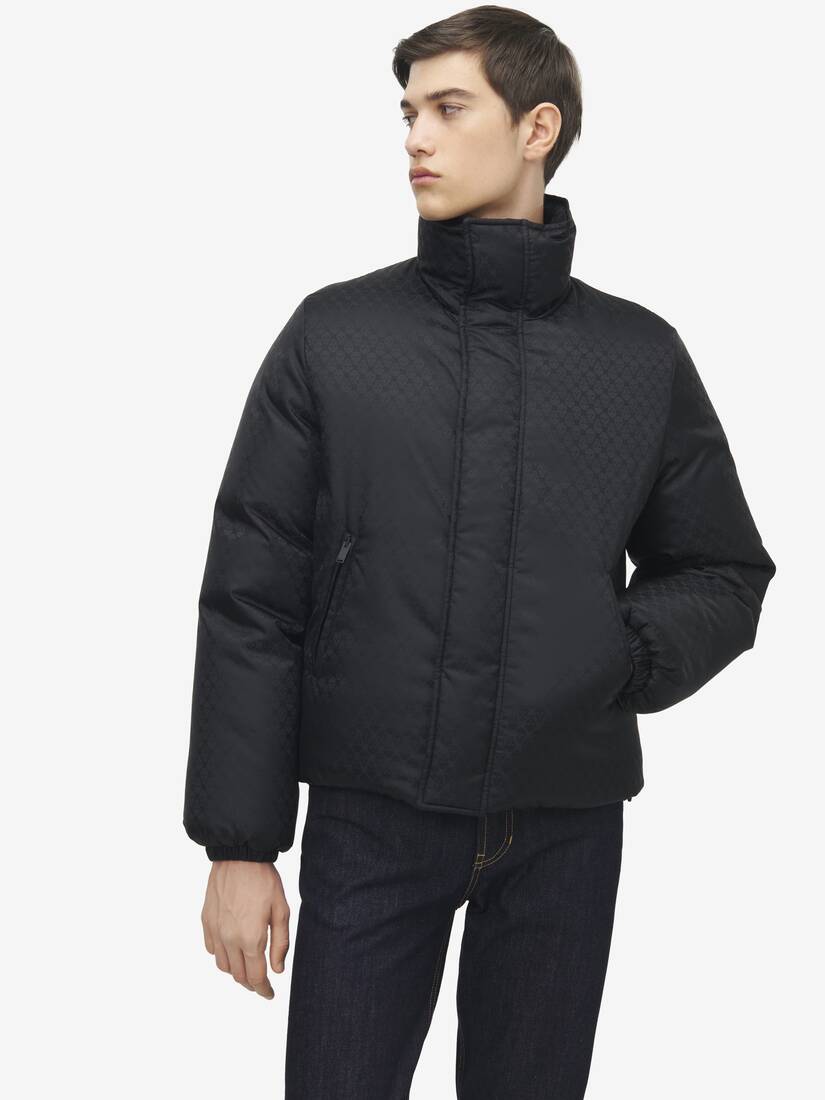 Alexander McQueen Skull提花夹克外套