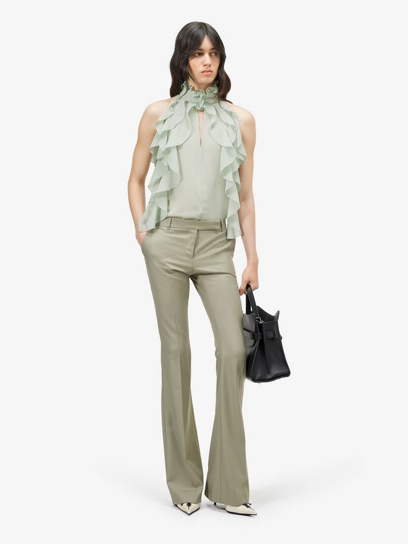 Alexander McQueen 荷叶边上衣
