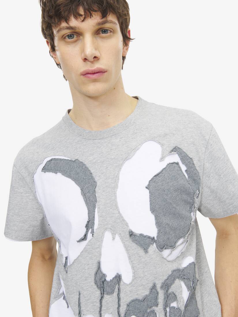 Alexander McQueen Skull贴花T恤