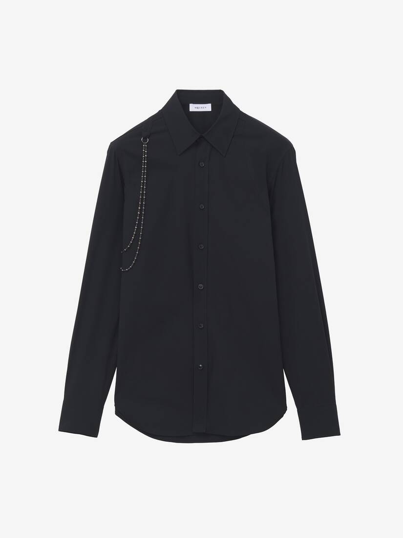 Alexander McQueen 链条背带衬衫
