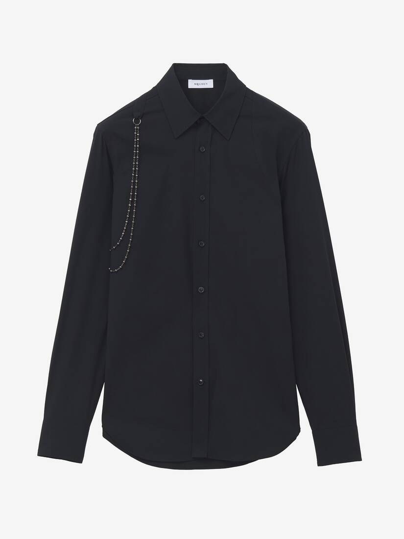 Alexander McQueen 链条背带衬衫
