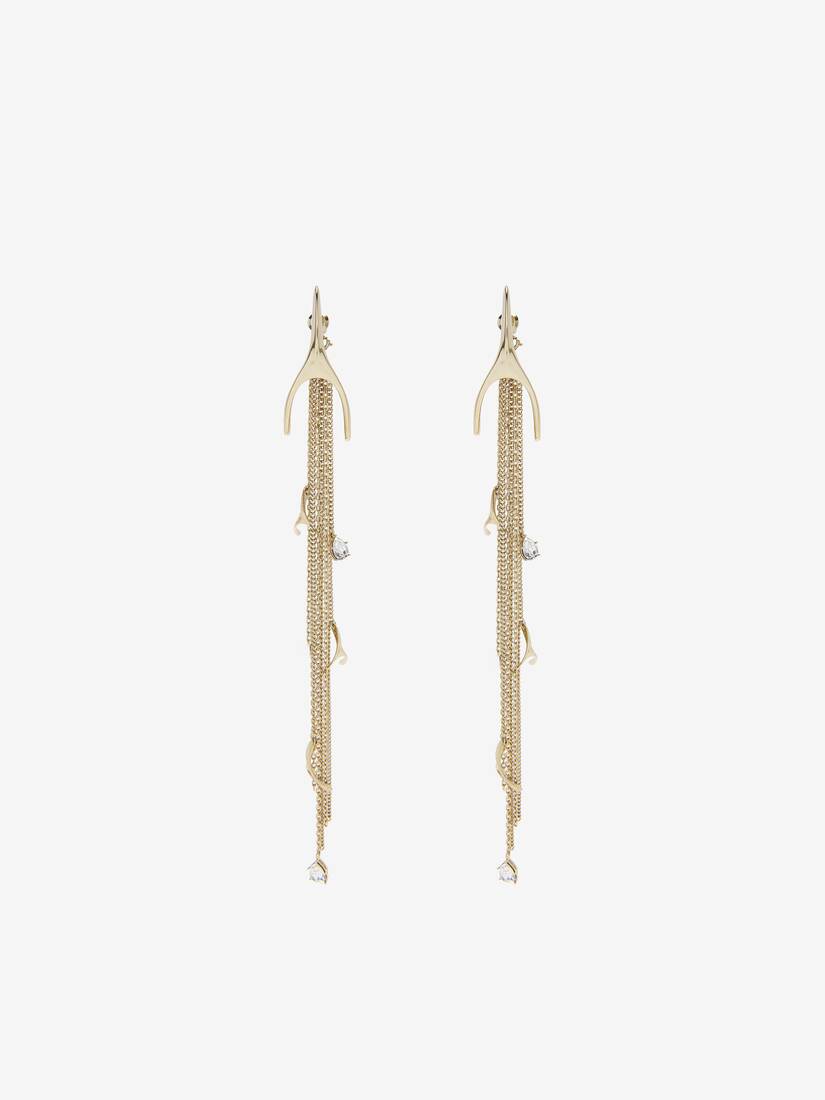 Alexander McQueen 如愿骨耳环