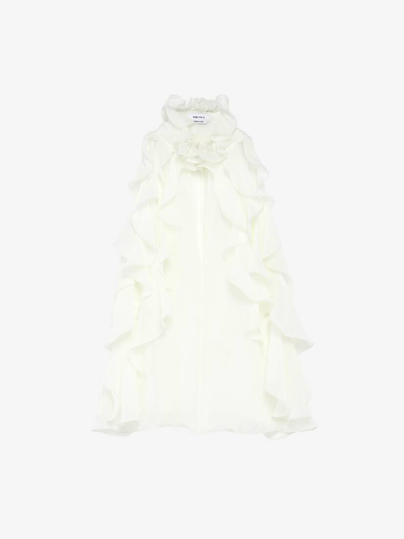 Alexander McQueen 荷叶边上衣