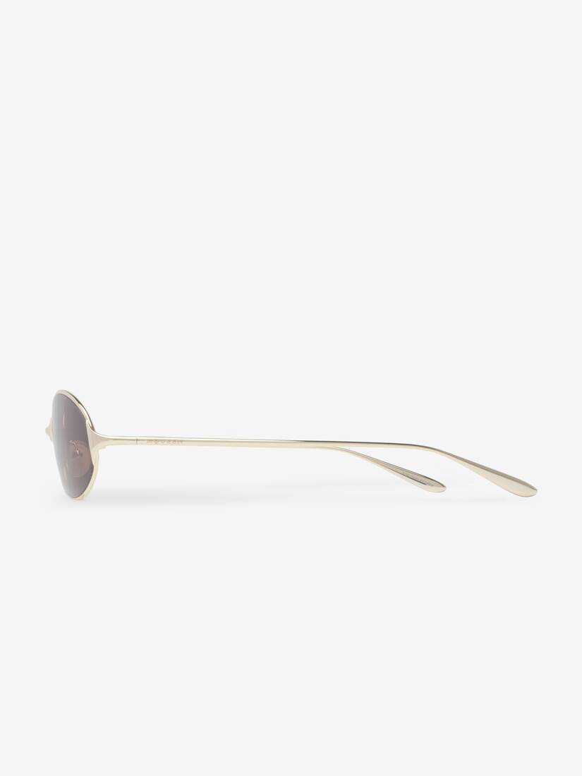Alexander McQueen Neo椭圆框太阳眼镜
