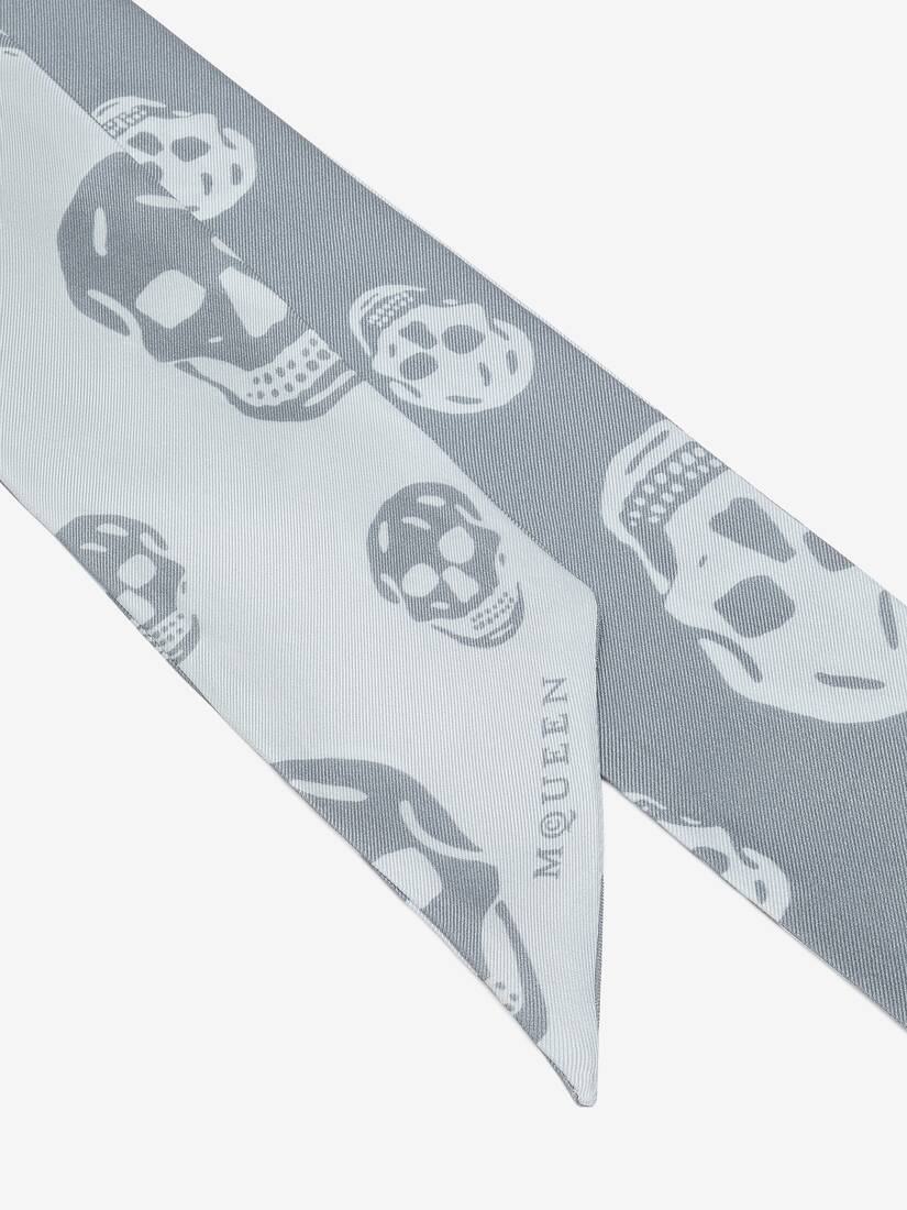 Alexander McQueen 丝带Skull围巾