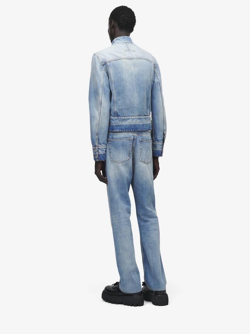 Alexander McQueen 立领牛仔夹克