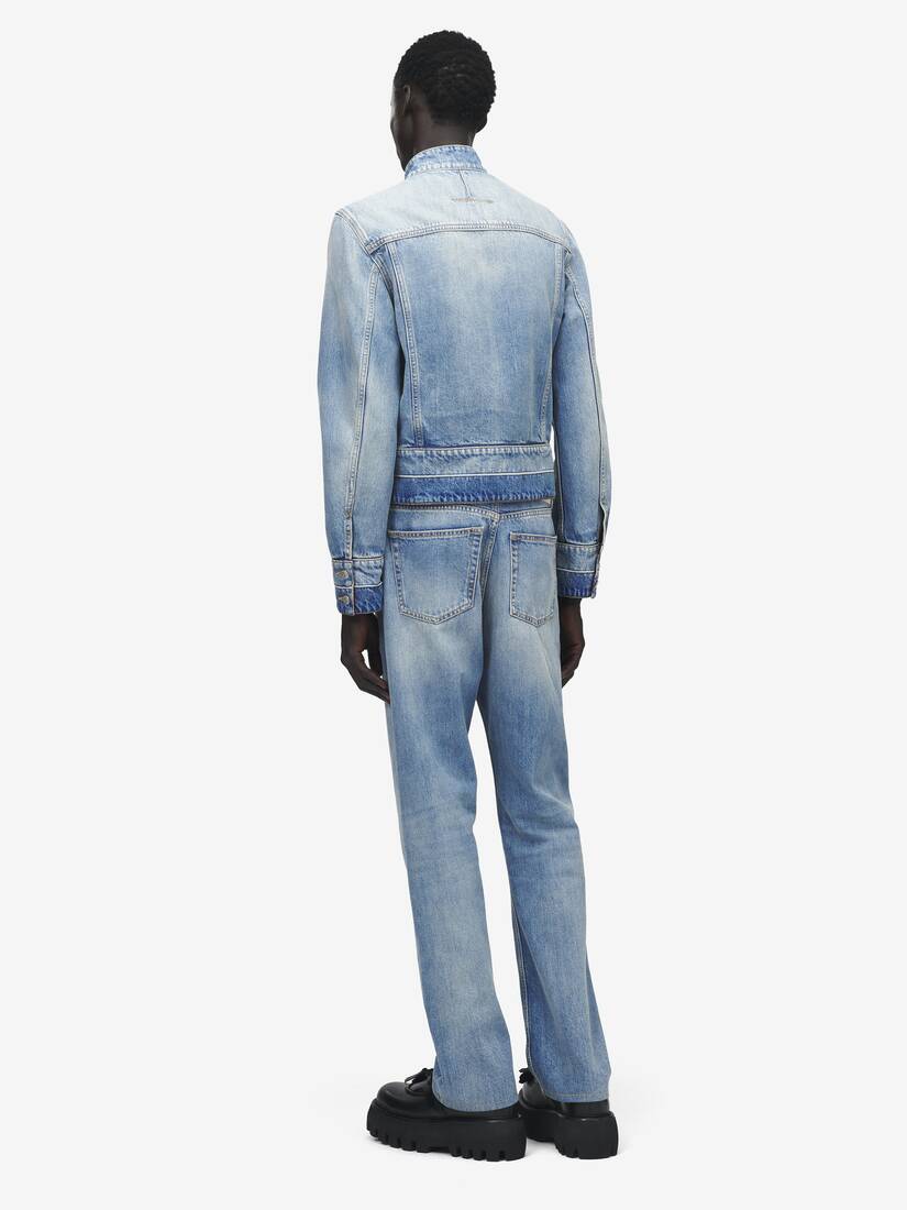 Alexander McQueen 立领牛仔夹克