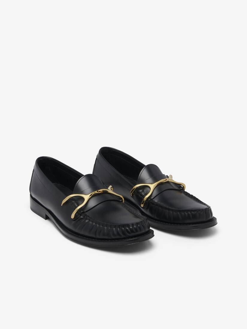 Alexander McQueen Wishbone乐福鞋