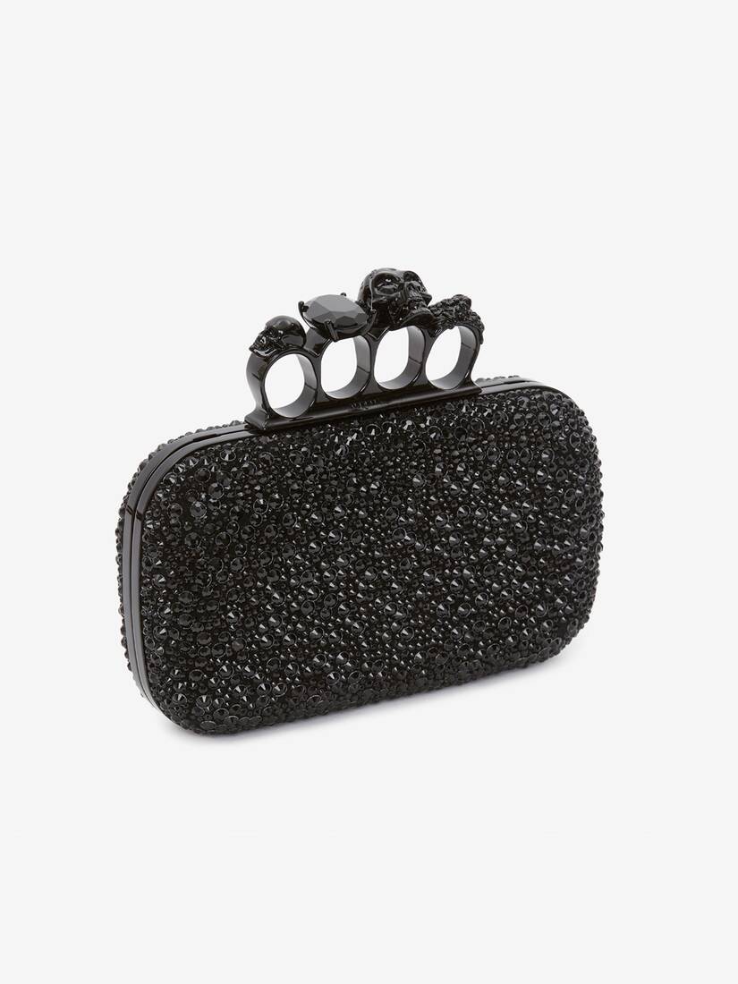 Alexander McQueen Knuckle链条手拿包