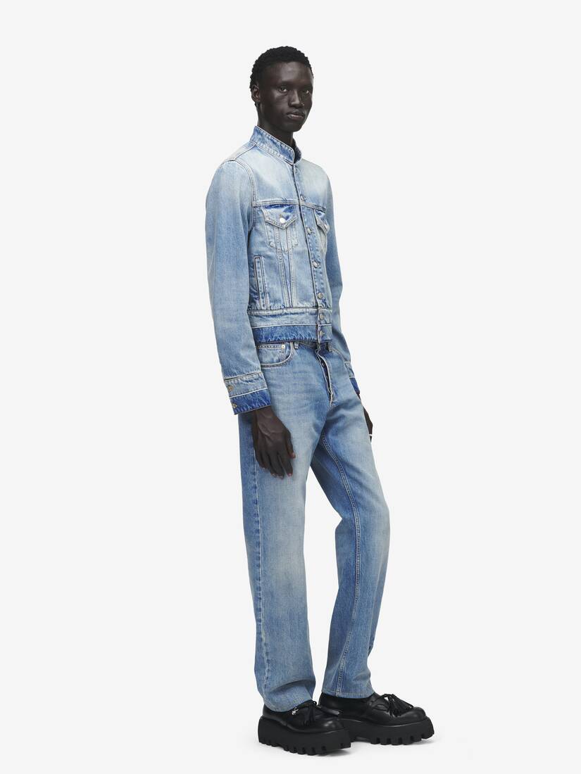 Alexander McQueen 立领牛仔夹克