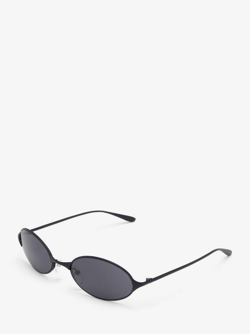 Alexander McQueen Neo椭圆框太阳眼镜