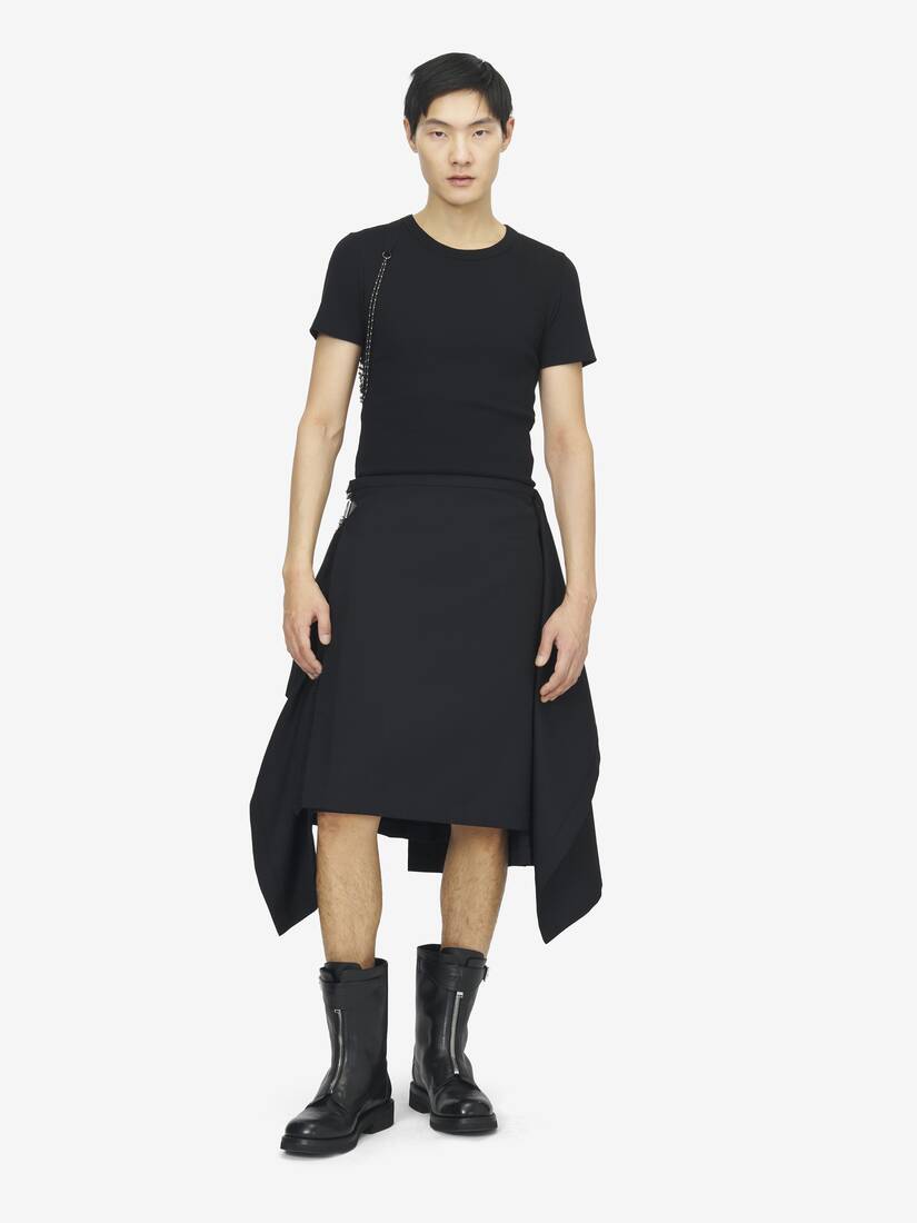 Alexander McQueen 链条背带T恤