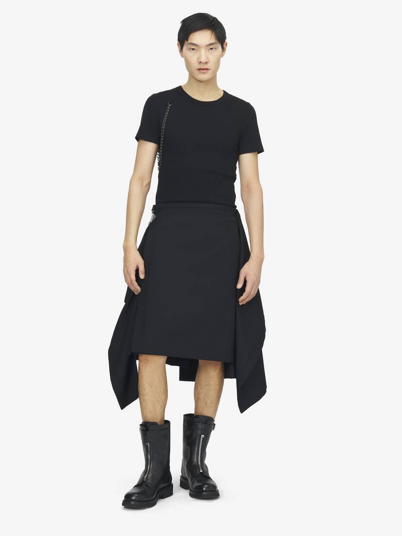 Alexander McQueen 链条背带T恤